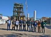La comitiva gubernamental recorrió las plantas productivas de Frío Industrias Argentinas y CRAFMSA